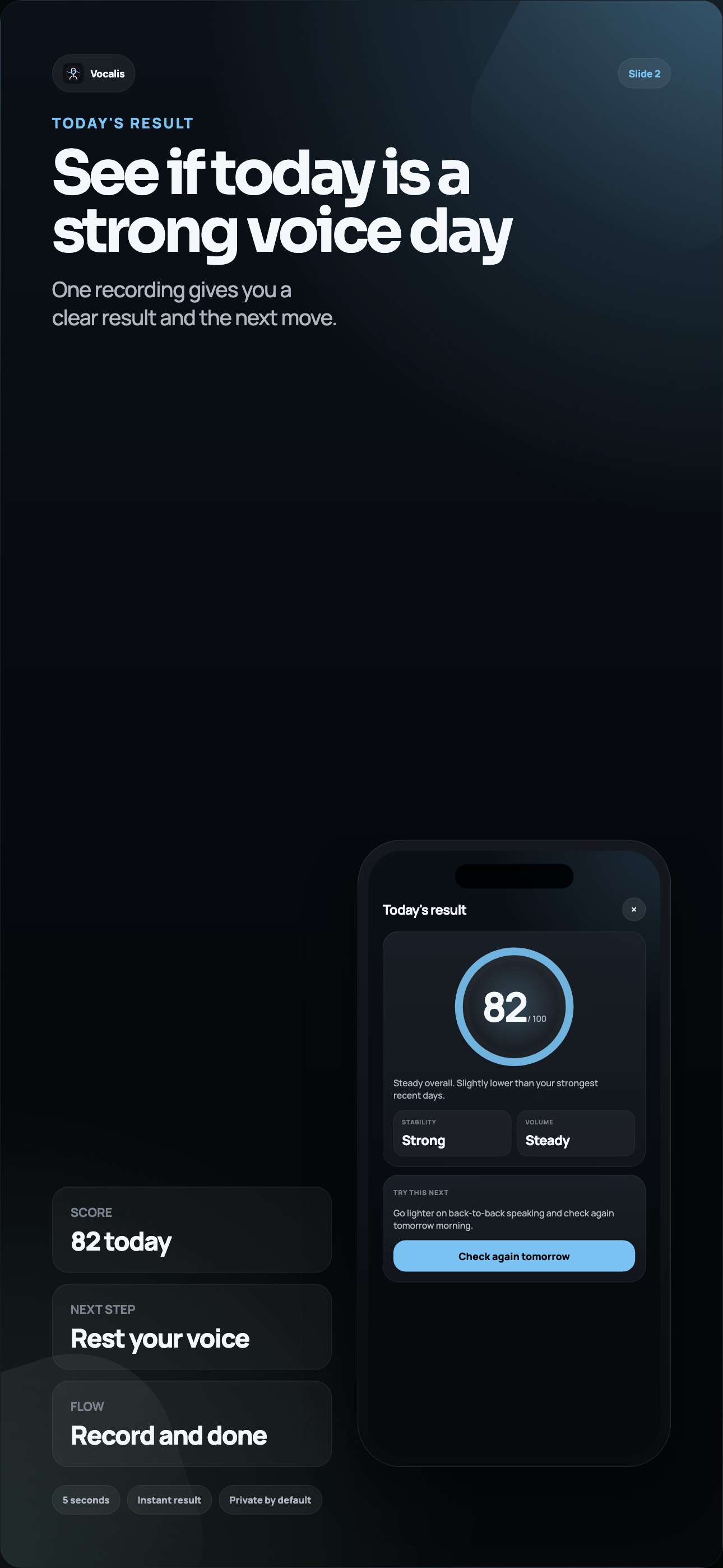 Vocalis screenshot 2